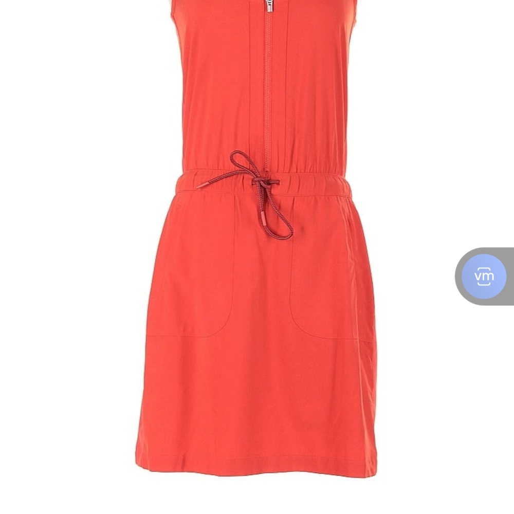 Athleta Women's Midi Dress - Vibrant Red